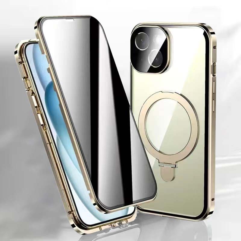 Magnetic Metal Mount For Mobile Phone (Double-Sided Full Coverage)
