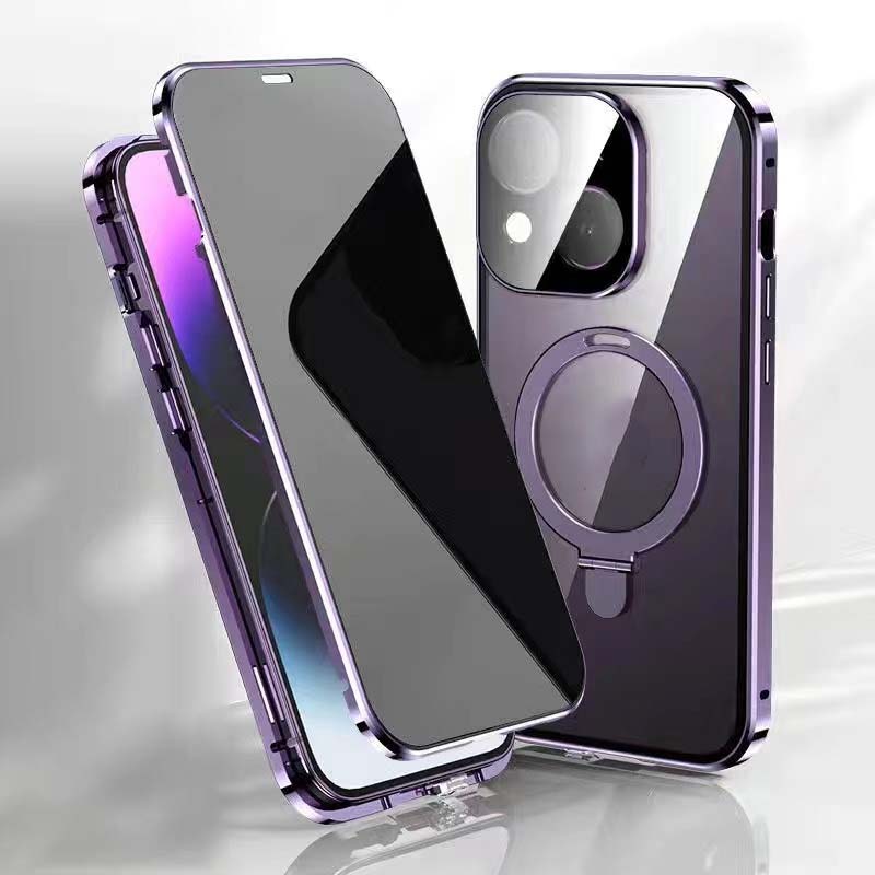 Magnetic Metal Mount For Mobile Phone (Double-Sided Full Coverage)
