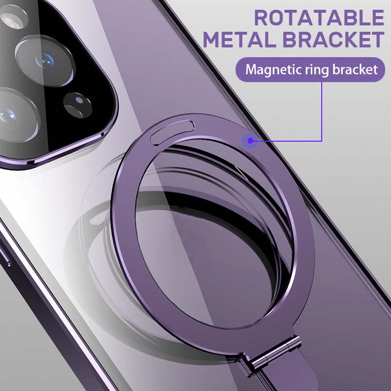 Magnetic Metal Mount For Mobile Phone (Double-Sided Full Coverage)