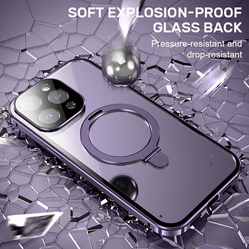 Magnetic Metal Mount For Mobile Phone (Double-Sided Full Coverage)