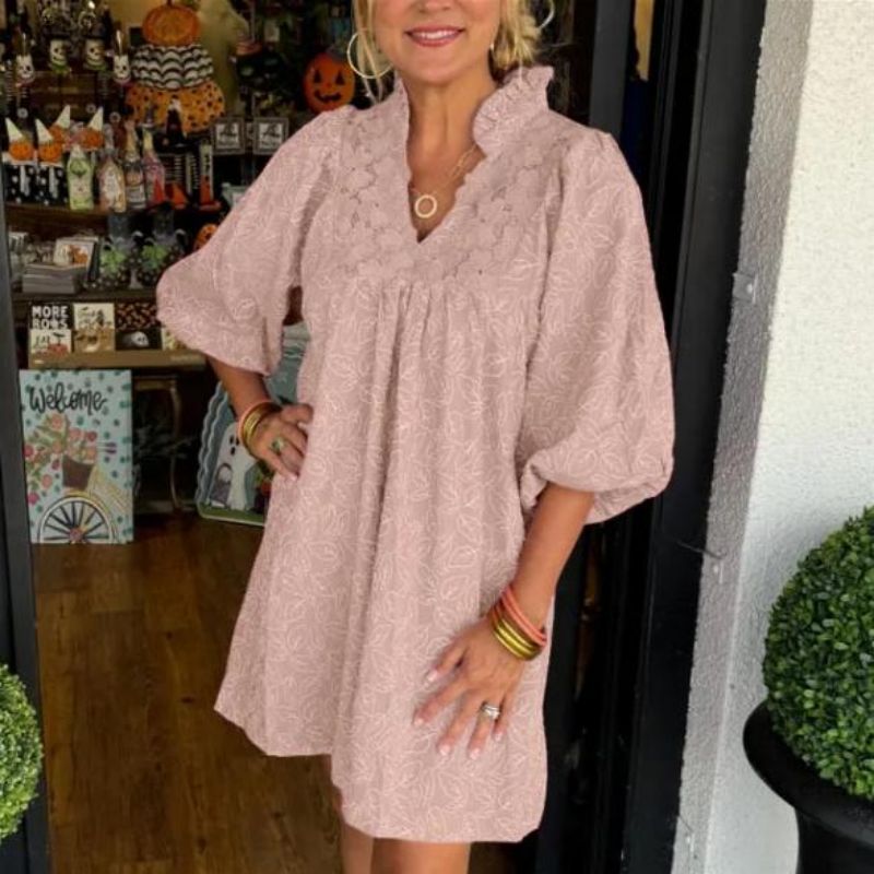 🌟Casual, loose midi dress for women