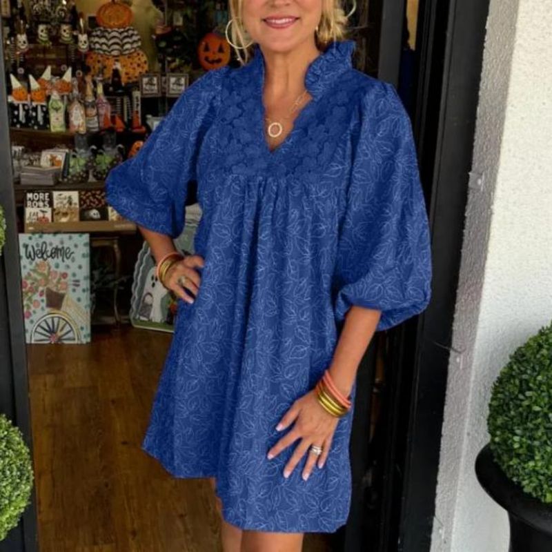 🌟Casual, loose midi dress for women